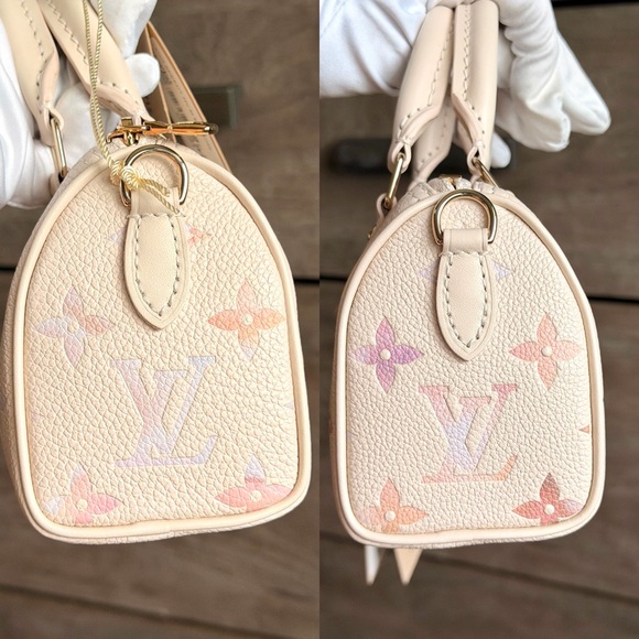 💜Louis Vuitton Limited Edition Momogram  Dream Empriente Nano Speedy Crossbody🩷 - Picture 8 of 15